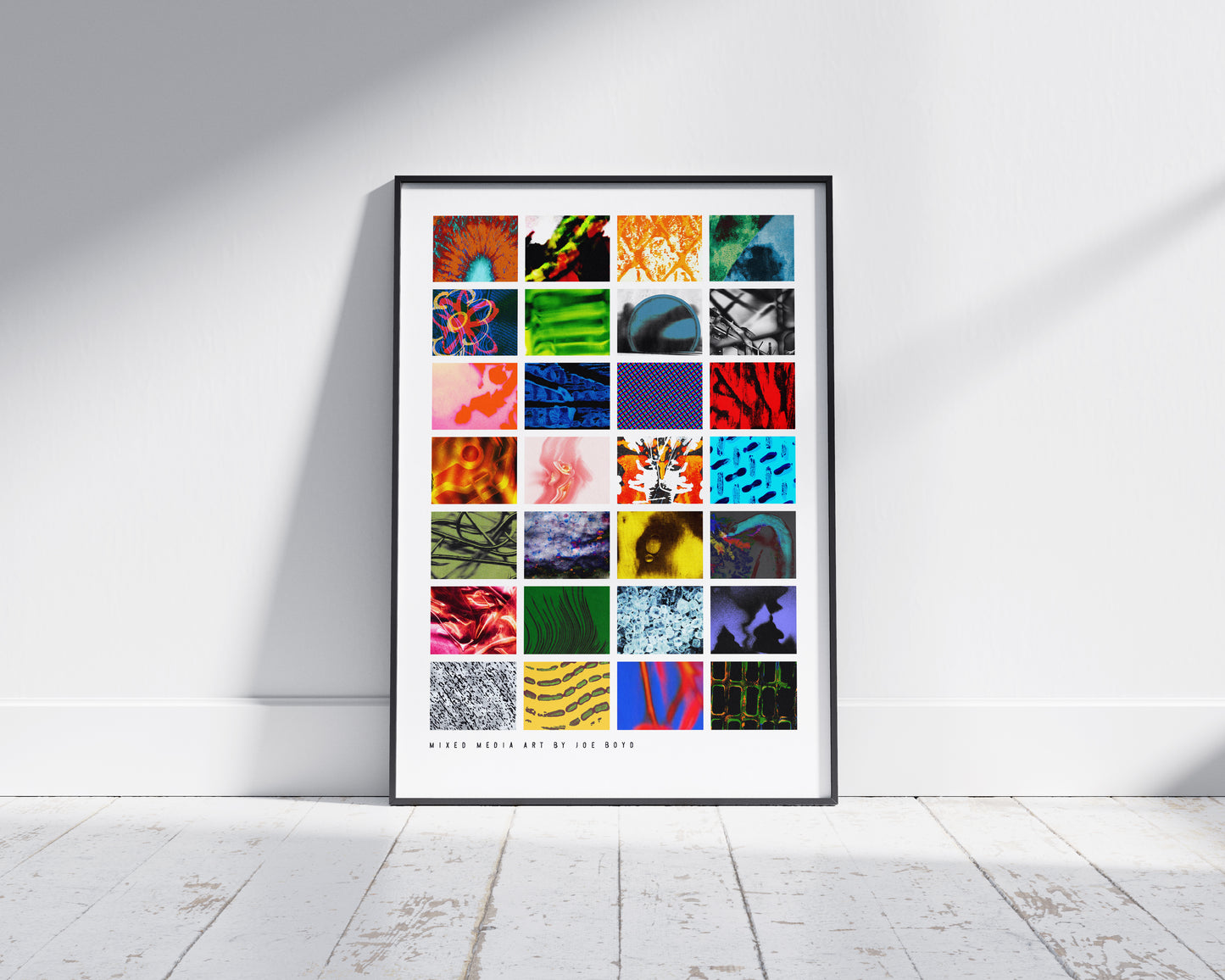 'Mixed Media Art by Joe Boyd' Print