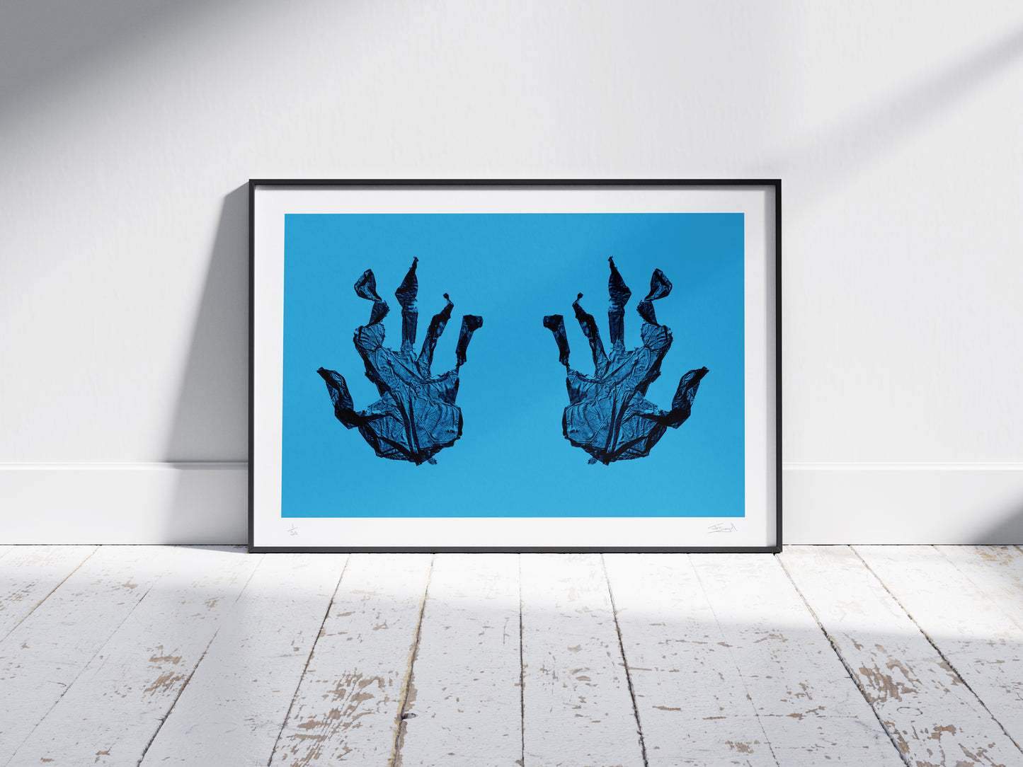 'Glue Hands' Limited Edition A3 Print