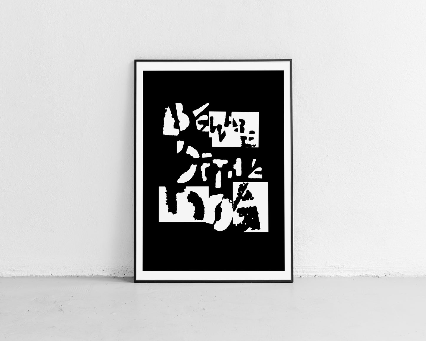 'Beware of the Dog' Print
