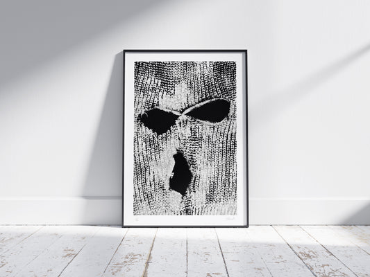 'Balaclava' Limited Edition A3 Print